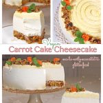 Vegan Carrot Cake Cheesecake