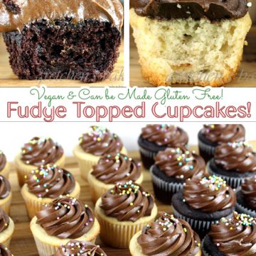 Vegan Fudge Cupcakes