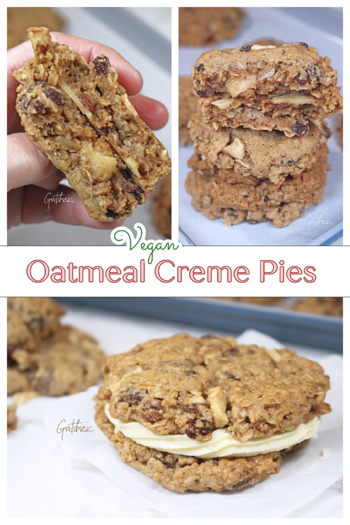 Vegan Oatmeal Creme Pies