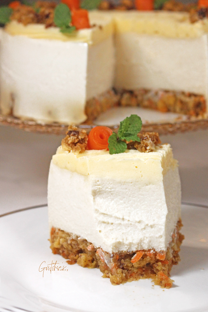 Vegan Carrot Cake Cheesecake