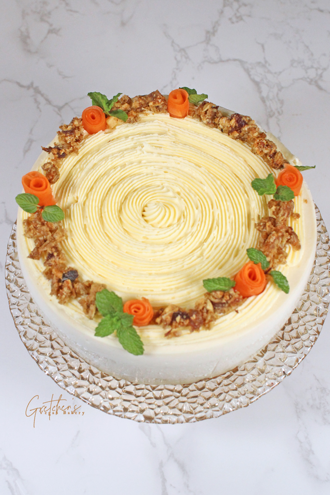 Vegan Carrot Cake Cheesecake