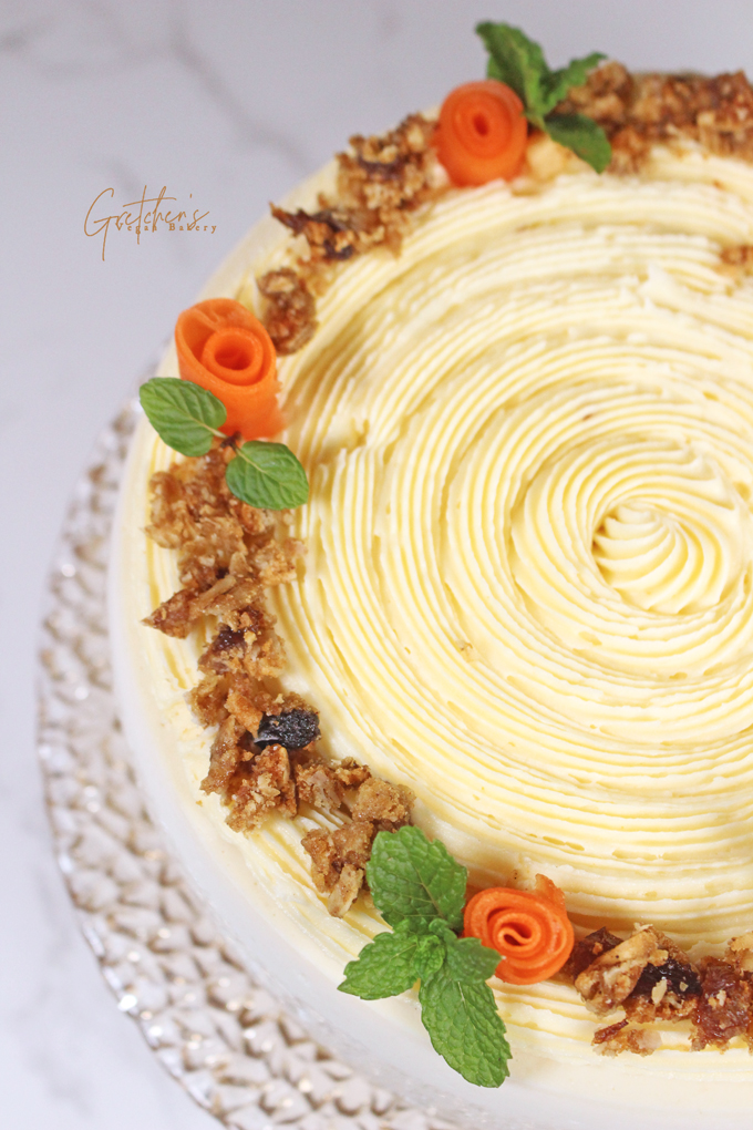 Vegan Carrot Cake Cheesecake