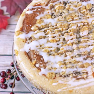 Vegan Apple Cheesecake