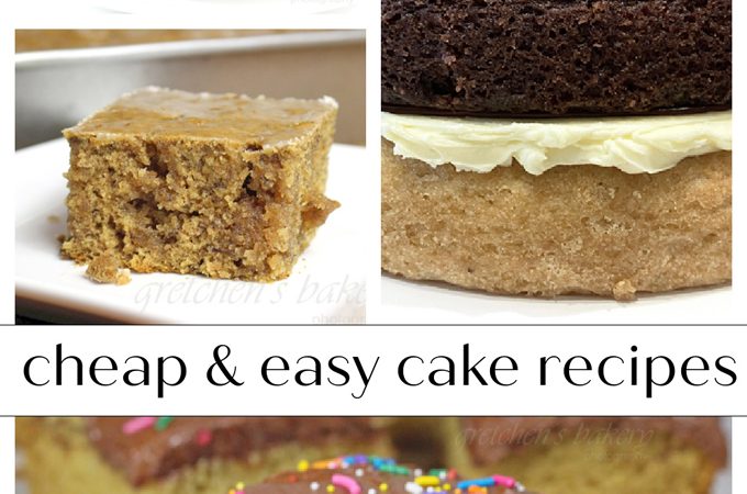 recession cakes