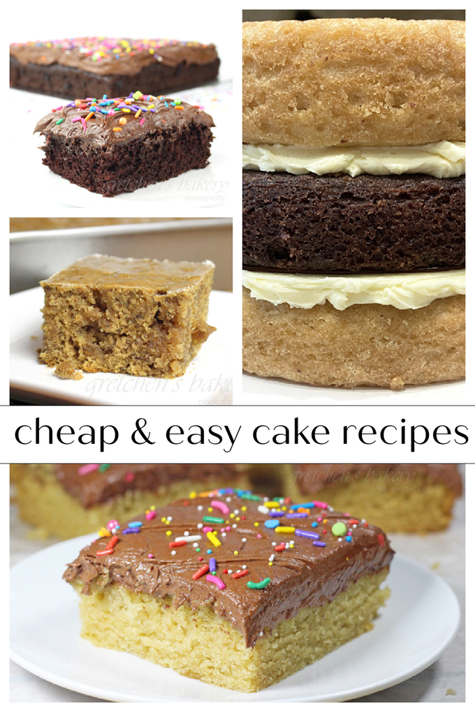 recession cakes
