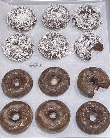 Honee Glazed Chocolate Cake Donut