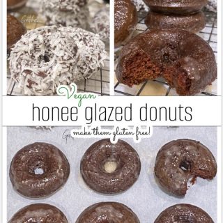 Honee Glazed Chocolate Cake Donut