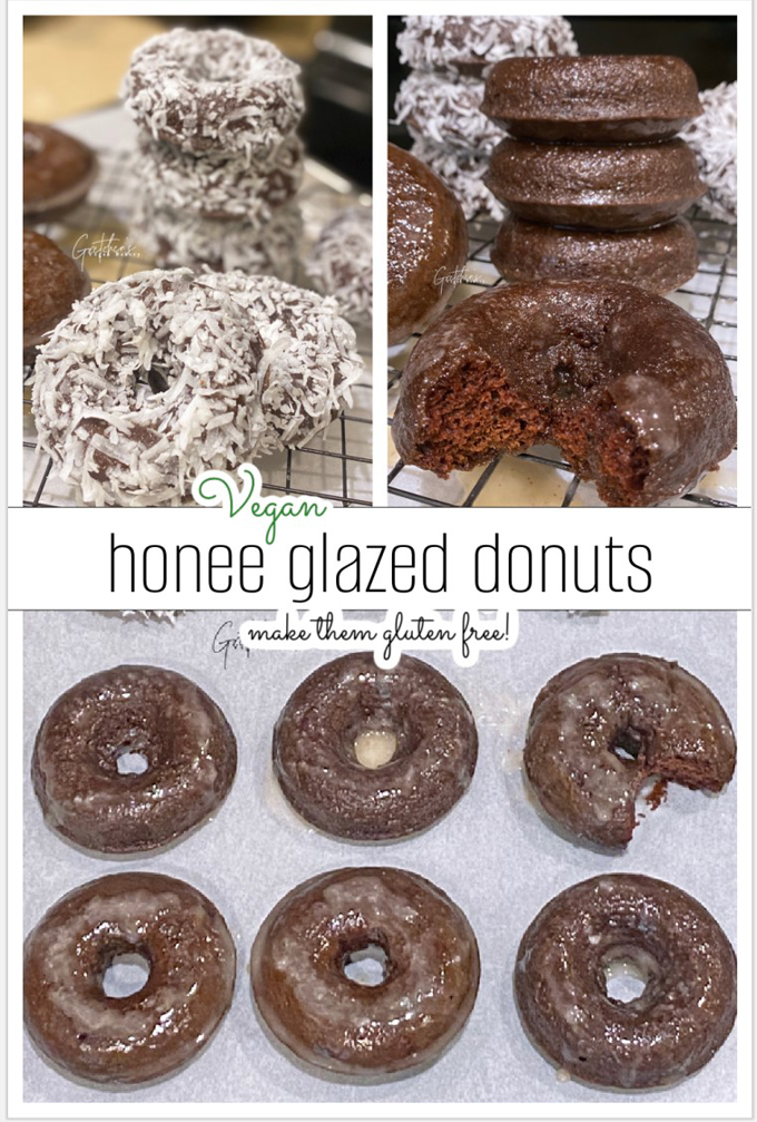 Honee Glazed Chocolate Cake Donut