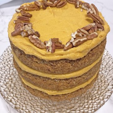 Low Sugar Sweet Potato Cake
