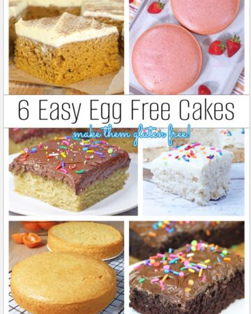 egg free cakes