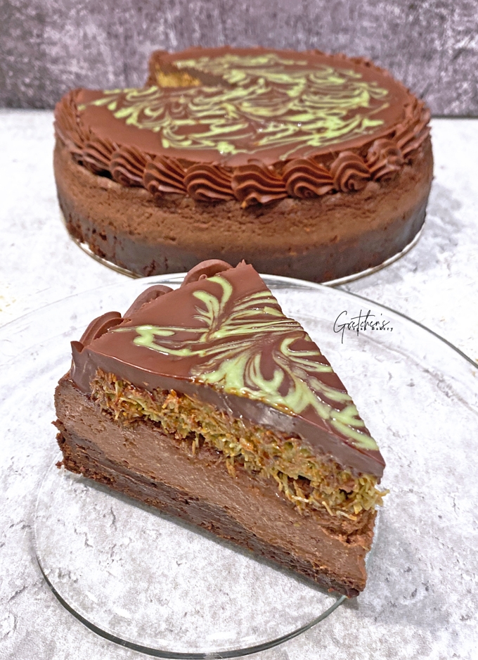 Dubai Chocolate Cheesecake