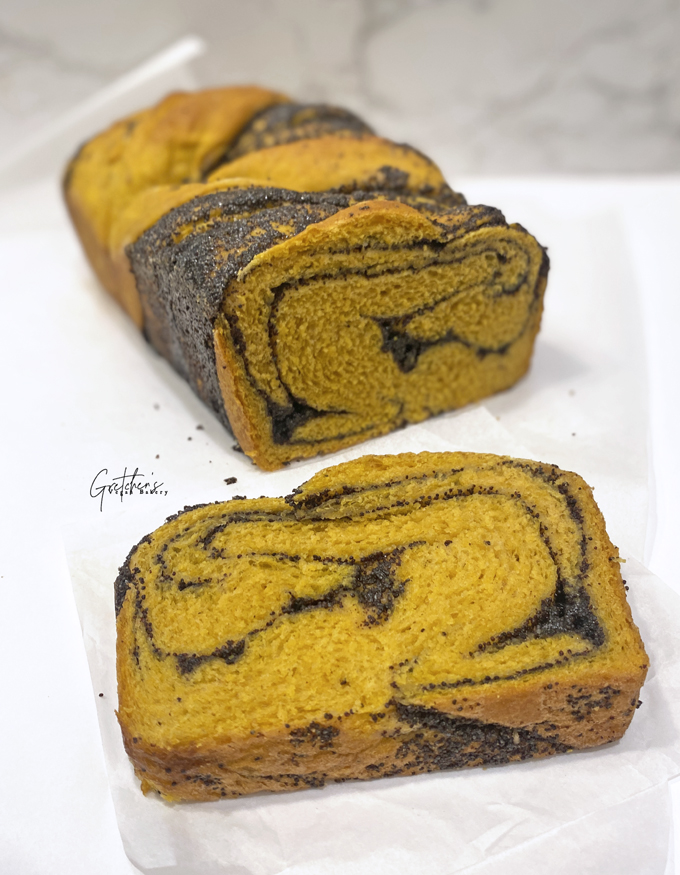 Pumpkin Poppy Filled Babka