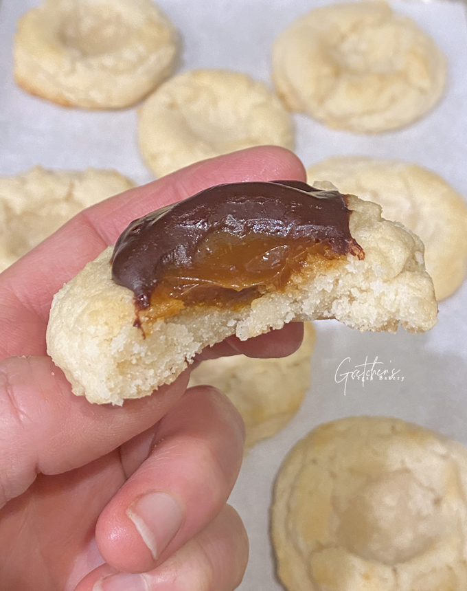 Vegan Twix Cookies