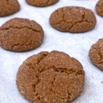 Vegan Gingersnap Cookies