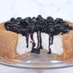 White Chocolate Blueberry Cheesecake