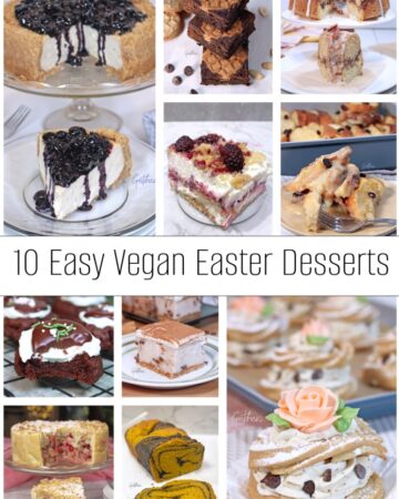 10 Easy Vegan Easter Desserts