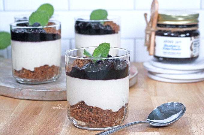 Blueberry Cheesecake Cups