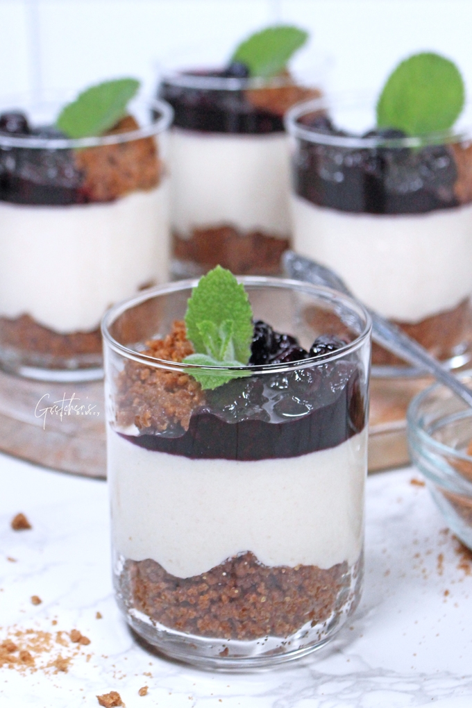 Blueberry Cheesecake Cups