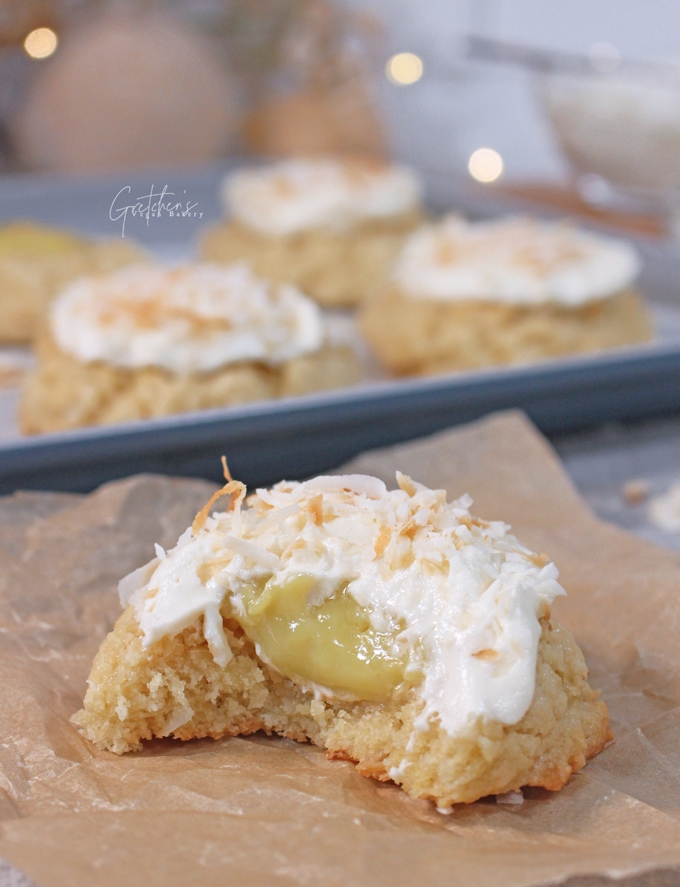 Coconut Custard Creams