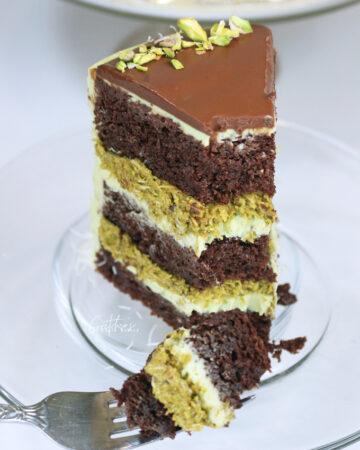 kadayif crunch cake