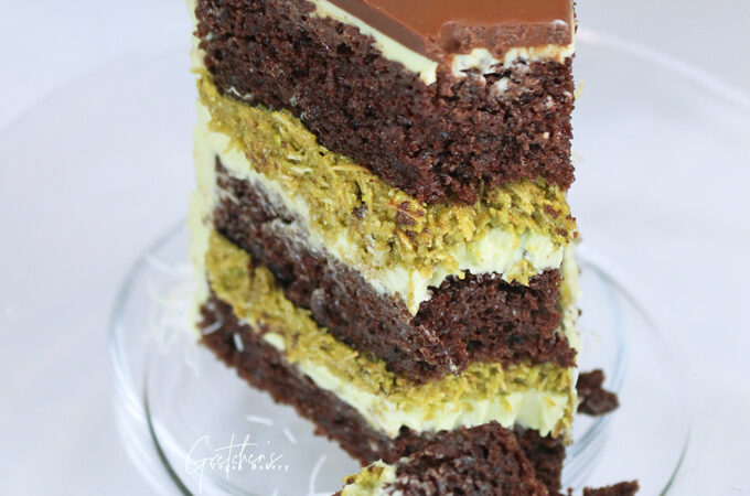 kadayif crunch cake