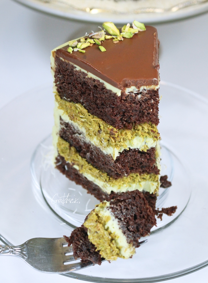 kadayif crunch cake