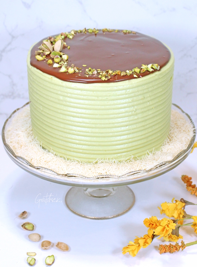 kadayif crunch cake