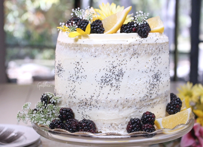 Lemon Poppy Cake