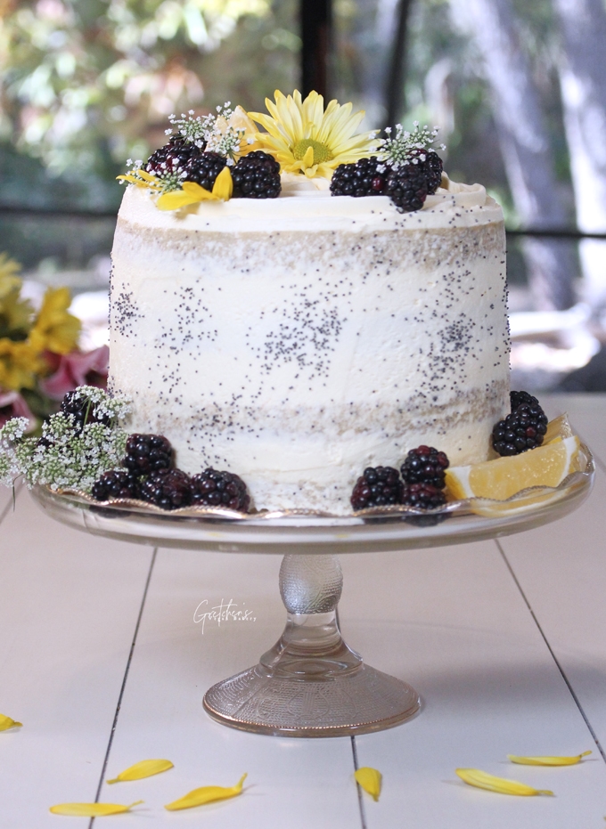 Lemon Poppy Cake