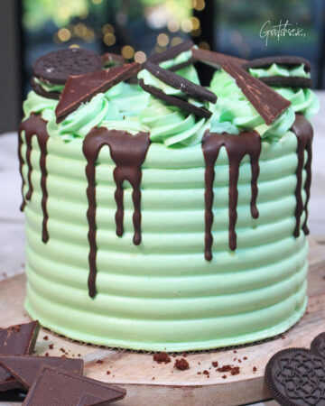 Vegan Andes Mint Cake