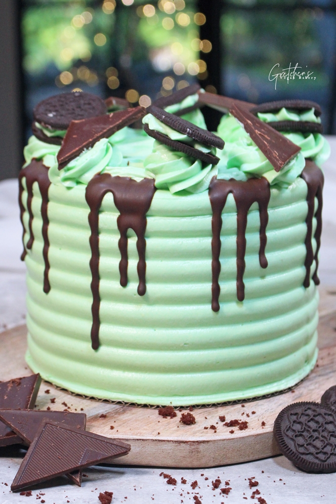 Vegan Andes Mint Cake