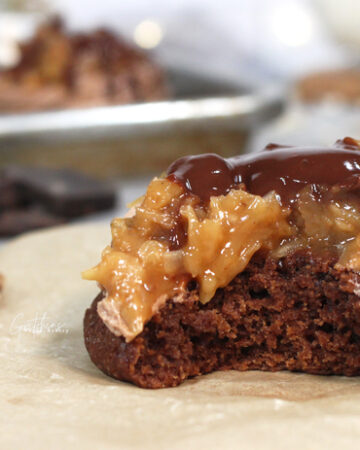 German Chocolate Cake Cookies