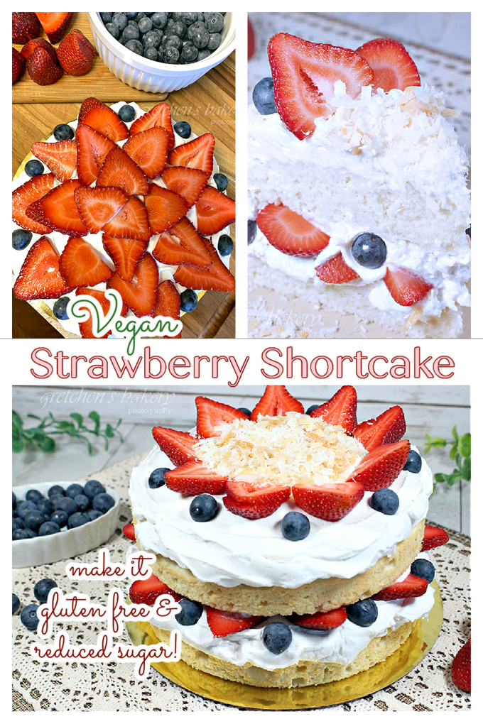 Coconut Strawberry Shortcake