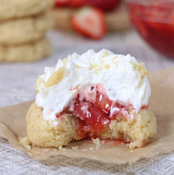 Strawberry Shortcake Cookies