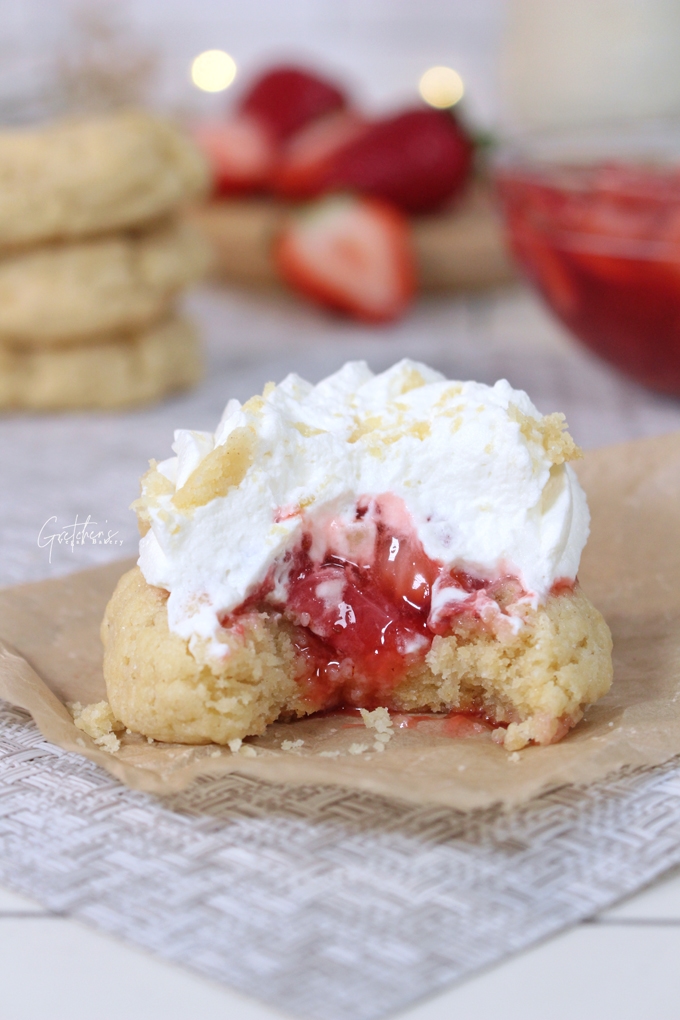 Strawberry Shortcake Cookies