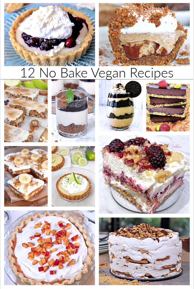 12 no bake vegan recipes