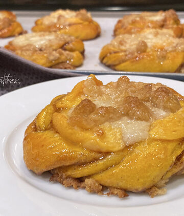 peach cheese danish