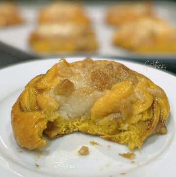 peach cheese danish