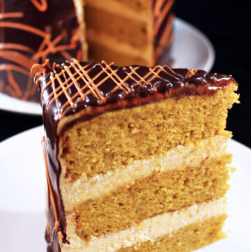 Easy Vegan Halloween Cake
