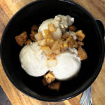 Roasted Pear Miso Ice Cream