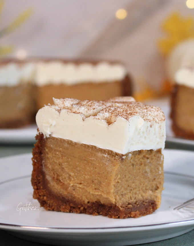 Vegan Pumpkin Cheesecake
