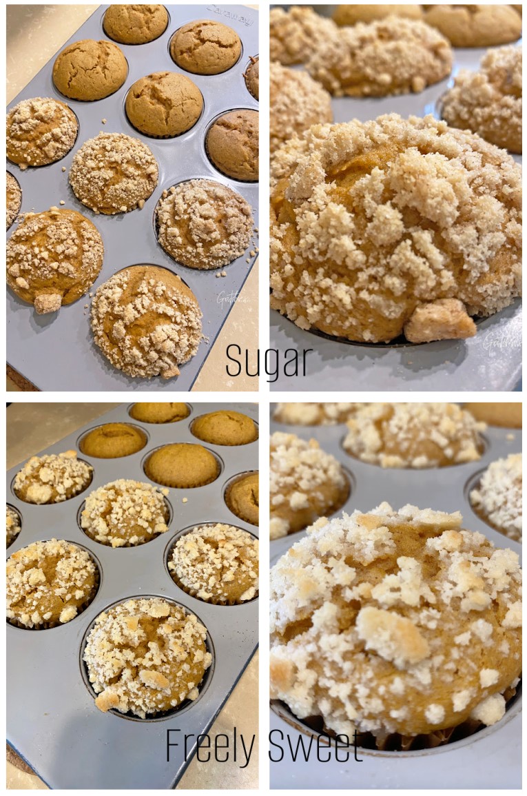 Sugar Free Pumpkin Muffins